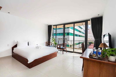 Cho Thuê Căn Hộ Ban Công Full Nội Thất Ngay Công Trường Mê Linh Quận 1