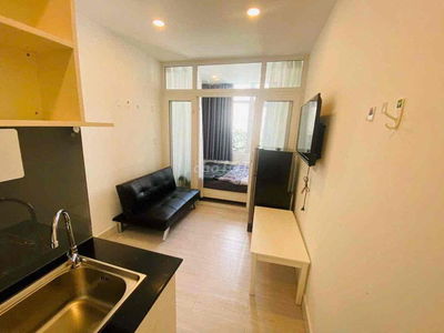 Phòng cho thuê 1PN gần Nguyễn Văn Cừ q1 đường Cống Quỳnh full nội thât