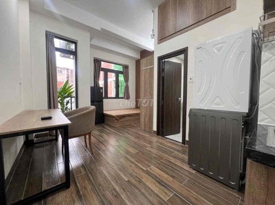 🏡♥️ Căn Hộ Studio Full NT - Giặt Sấy Riêng - Ban Công - Cầu Thị Nghè 🍀