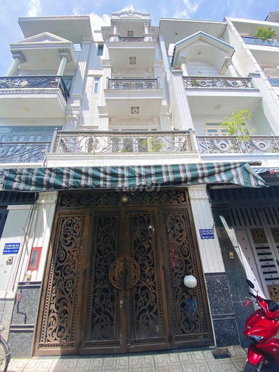 BÁN NHÀ 4 TẦNG HOA HỒNG 1%, KHU ĐỒNG BỘ QUANG TRUNG, P.8, GÒ VẤP