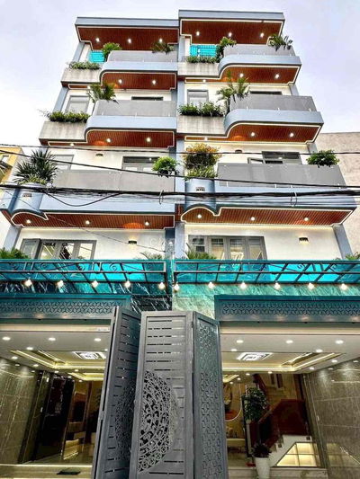 Nhà phố đẹp 4,5m x14m.Xây 1 Lửng 3 Lầu hẻm 8m thông Đường Trần thị Năm