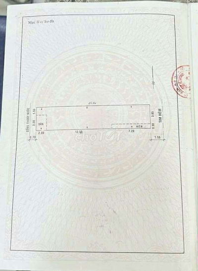 TÂN BÌNH - 100M2 DÁ CHỈ 65TR/M2 - HẺM 3M THÔNG - SÁT HẺM XE TẢI (200)