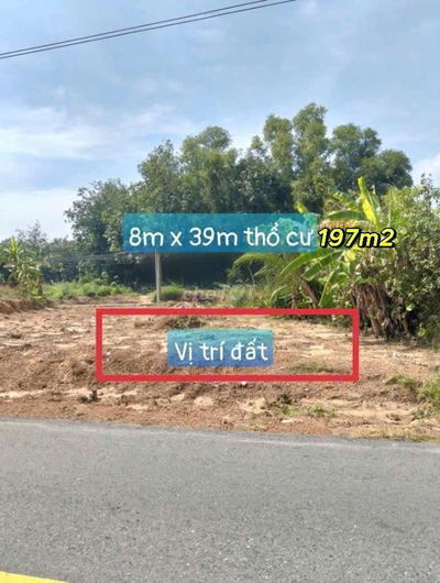 Mặt tiền Balangxi càu mắm  giá cần bán gấp