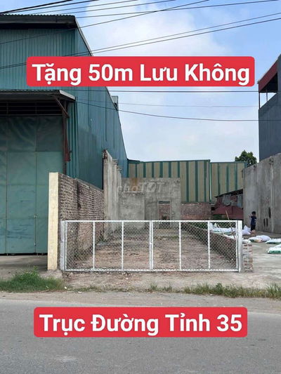 Mặt Đường Tỉnh 35- 500m tới Xã Nội Bài, tặng 50m đất Lưu không