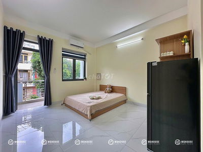 Phòng trọ full nội thất 30m2 ban công Thích Quảng Đức, Phan Xích Long