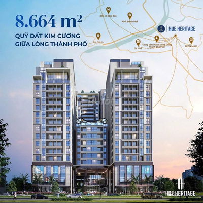 Huế Heritage - căn hộ cao cấp - biểu tượng mới trung tâm TP huế