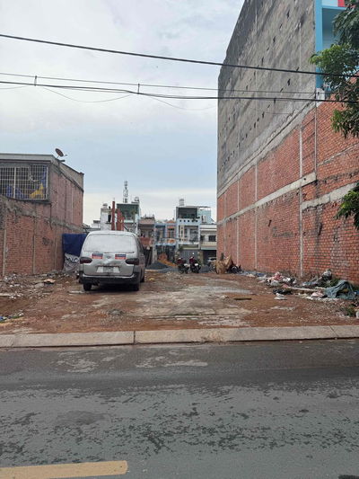 ✅Bán Lô Đất Mặt Tiền 40 Đường Số 6,Bình Tân. ✅DT:4-24M 97M2 6.5ty Tl