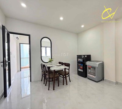 CĂN HỘ MỚI full nt 1 Phòng ngủ 1 Phòng khách ban công ở Bùi Đình Tuý 🔥