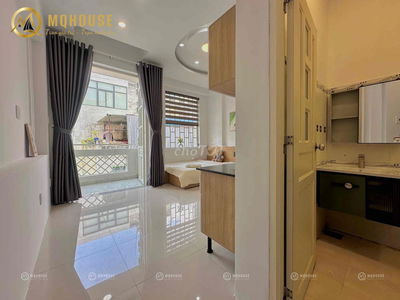 CĂN HỘ BAN CÔNG SIÊU THOÁNG FULL NỘI THẤT MÁY GIẶT RIÊNG NEW 100%