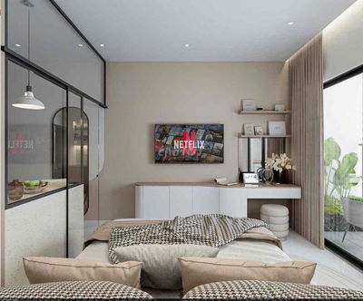 RA MẮT CĂN HỘ CAO CẤP - 1 PHÒNG NGỦ HIỆN ĐẠI - BAN CÔNG - MÁY GIẶT