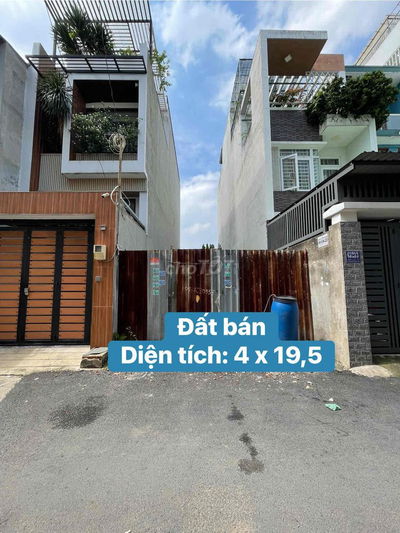 Bán Gấp lô đất: 4 x 19,5m đường xe tải 6m, gần CĐ Công Thương giá 6tỷ