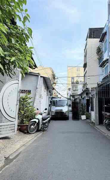 BÁN NHÀ HẺM XE HƠI 51M2, 4 TẦNG TRƯỜNG CHINH TÂN BÌNH 8T6