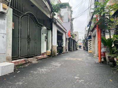 NHÀ 2 TIỀN ĐƯỜNG THỐNG NHẤT - XE HƠI THÔNG NGỦ NHÀ - NỞ HẬU TÀI LỘC