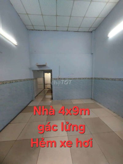 Chủ kẹt bank bán gấp nhà 4x 9m_ Hẻm 52 Đường số 8 phường Bình Hưng Hòa