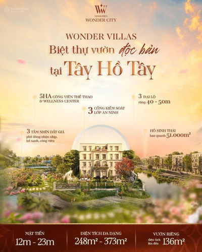 QUỸ CĂN LIỀN KỀ GIÁ RẺ NHẤT DỰ ÁN VINHOMES WONDER CITY VINHOMES ĐAN PHƯỢNG!