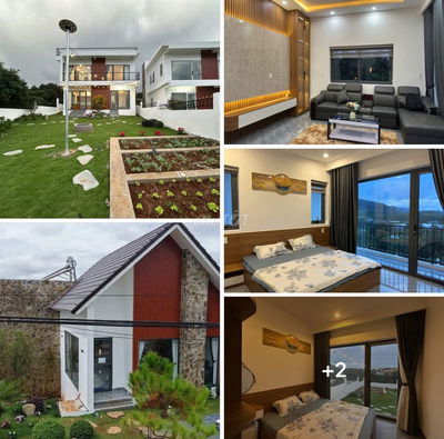 VILLA SÂN VƯỜN VEN ĐÀ LẠT  XÁCH VALI VÀO Ở NGAY  pháp lý sổ hồng riêng