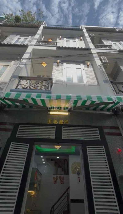 🔥Chiến Lược -Bình Trị Đông quận Bình Tân  HXH - 4 TẦNG - NHÀ MỚI ĐẸP-G