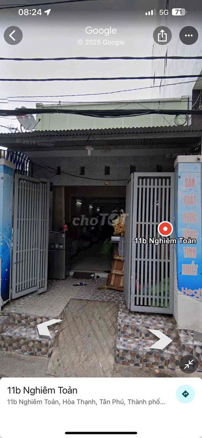 Cho thuê MT Nghiêm Toản, P Hoà Thạnh, Q Tân Phú - 5x20 - 17tr/th