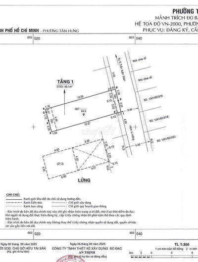 ĐẤT HIẾM XÂY DỰNG CAO TẦNG 1041 TRẦN XUÂN SOẠN- DT: 4.55x15M