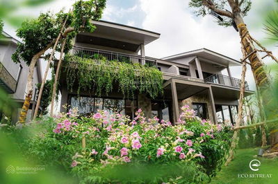 BIỆT THỰ SONG LẬP ECO RETREAT MẶT HỒ THIÊN NGA 12HA CDT ECO PARK