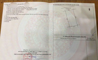 Thanh toán 600 tr sở hữu lô đất 10x21 gần sân bay Long Thành