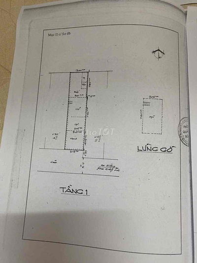 Bán nhà 52.67m2, trệt, lầu, lửng 3.8x17 khu xung quanh BV Gia Định 8ty