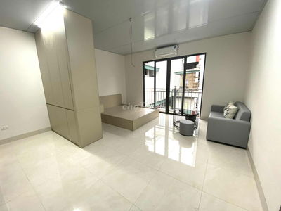 CHO THUÊ STUDIO,1N1K,  NỘI THẤT CƠ BẢN BAN CÔNG NGAY TẠI TRẦN DUY HƯNG