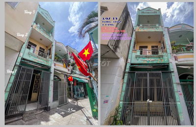 NHÀ 3 TẦNG 4x11m BÌNH ĐÔNG Q.8 GẦN CẦU CHÀ VÀ CHỈ 3,97 TỶ