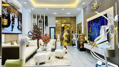 Nhà Đẹp Thang Máy Nguyễn An Ninh 42m, 7 tầng, mt 4.2m, giá 15.9 tỷ.