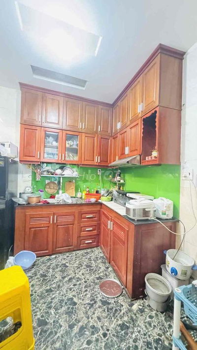 NHÀ HẺM XE HƠI ĐỖ CỬA- 5 TẦNG- NGANG 4.5M-6Pn