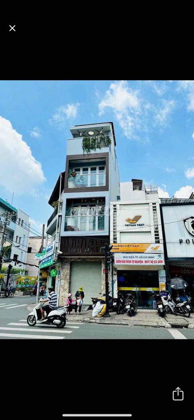 nguyên căn góc mặt tiền 1trệt 1lững 3lầu LÊ VĂN Sỹ PN(3,3x12) 3p3wc