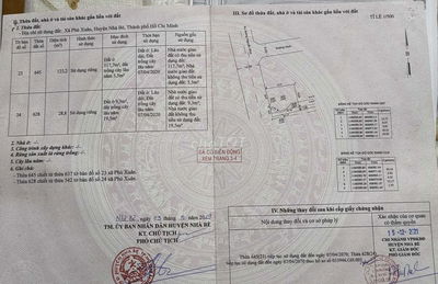 Lô đất 2 mặt tiền 152m²