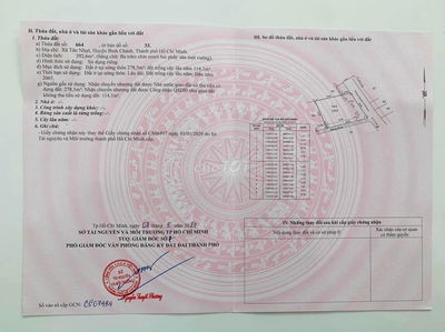 Ngộp, cần bán gấp nền đất 392.6m2 kế bên Trường Học Cấp 2. Bv Nhi Đồng