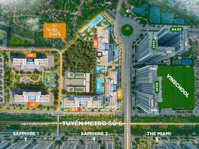 EM Bán Gấp 5 CH: Stu 2.3Tỷ,1N 3Tỷ,2N 3.9Tỷ, 2N+1 4.2Tỷ,3N 4,95 Tỷ Tại Dự Án Imperia Sola Park VHSM