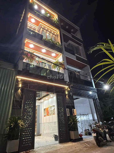 Nhà đẹp thị trấn nhà bè 4 tầng 50m2 full nội thất cao cấp