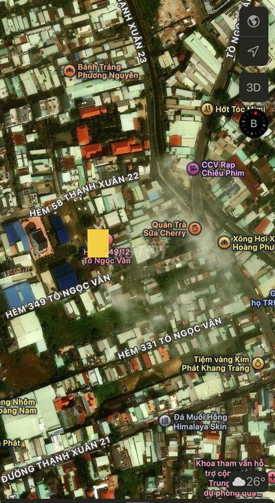 BÁN ĐẤT SHR THỔ CƯ TÔ NGỌC VÂN Q12