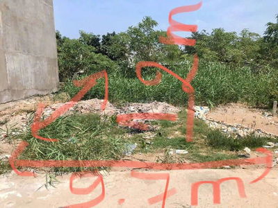 BÁN 103 M2 ĐẤT HẺM Ô TÔ LONG HẬU CÁC LÊ VĂN LƯƠNG , NHÀ BÈ 500M