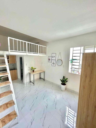 Sẳn Căn Duplex Gác lớn - Rộng rãi Full nội thất