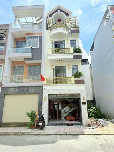 BÁN NHÀ ĐÔNG HOÀ 4 TẦNG 4 PHÒNG NGỦ, FULL NỘI THẤT - HOÀN CÔNG