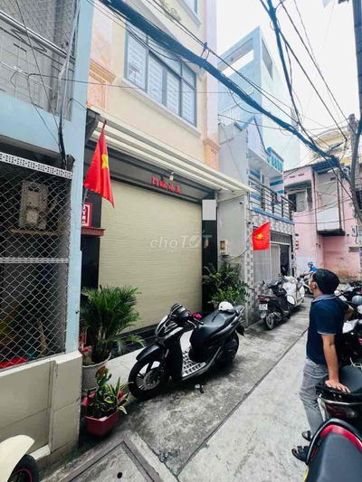 Bán Gấp Nhà Hồng Bàng 2 mặt hẻm, Hẻm 3m thông