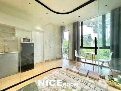 Cho thuê căn hộ 1PN balcony - thang máy - cầu Thị Nghè - Vòng xoay ĐBP