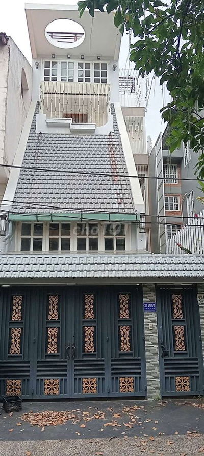 Nhà Mặt Tiền Đường 8m Thông Bàn Cờ 5,6x15 3lầu 5pn 5wc