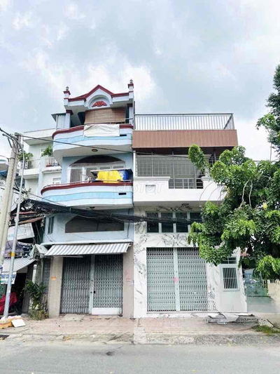 🏡 NHÀ MẶT TIỀN TÔ KÝ – NGANG 5.3M – DT 80M² – 4 TẦNG KIÊN CỐ - CHỈ 6 T