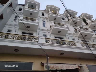 💎 Nhà Hẻm Xe Tải Thông💎Lê Đức Thọ Phường 13💎 4x18m 4 Lầu 5 Phòng--5wc-