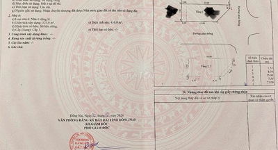 Cần bán nhà lô góc 2 mặt tiền đường lớn ngay chợ đầu mối Dầu Giây