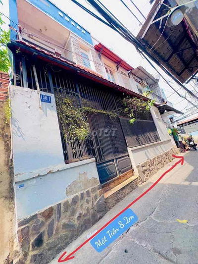 Nhà Bán Ngan 8,2m- Hẻm hơn 2m-Sổ Hồng Riêng Hiện Hữu