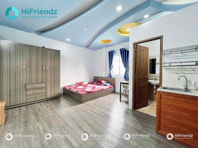 Căn Hộ Studio- 30m2 - Full Nội Thất - Cửa sổ thoáng- Cv Gia  Định