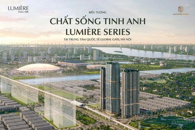 5 suất ngoại giao độc quyền quỹ căn đẹp Lumiere Cổ Loa cao cấp 5 sao, chiết khấu đến 17%