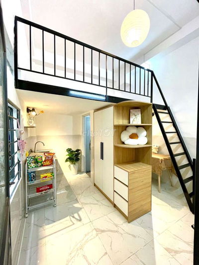 ✨PHÒNG TRỌ DECOR XINH CÓ GÁC LỬNG CỬA SỔ NTCB GẦN SÂN BAY TÂN SƠN NHẤT