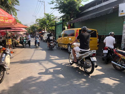 HOT-Đất thổ cư DT 416m2 mặt tiền chợ Cây Me đường Thái Thị Giữ-Bà Điểm